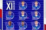 2025中国足球协会超级杯 上海海港 vs 上海申花 首发名单