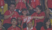 全球票房152亿！国足现场小球迷COS哪吒，太可爱了！😍